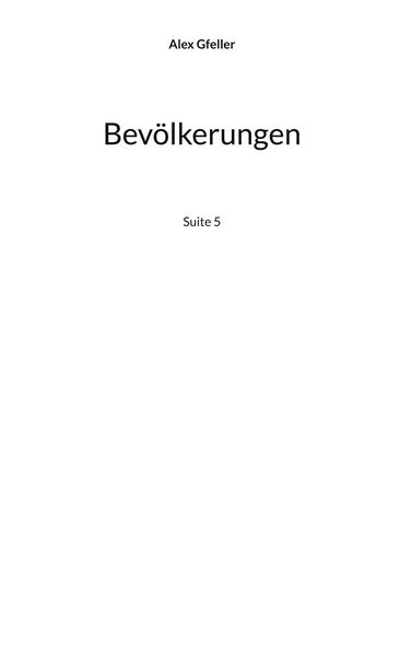 Produktbild: Bev&ouml;lkerungen