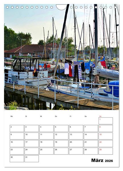Produktbild: Marina Heiligenhafen (Wandkalender 2026 DIN A4 hoch), CALVENDO Monatskalender