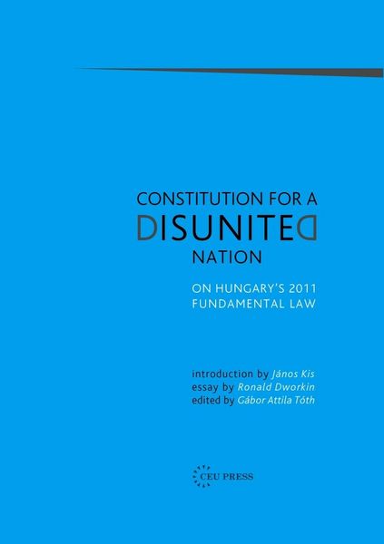 Produktbild: Constitution for a Disunited Nation
