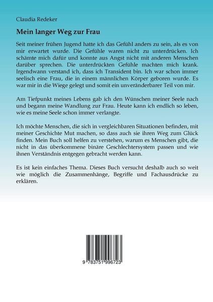 Produktbild: Mein langer Weg zur Frau