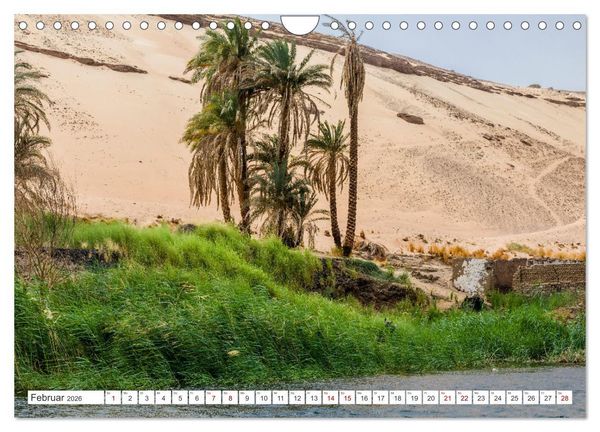 Produktbild: &Auml;gypten Landschaften am Nil (Wandkalender 2026 DIN A4 quer), CALVENDO Monatskalender