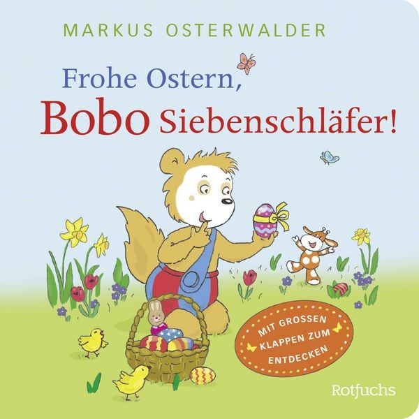 Frohe Ostern, Bobo Siebenschläfer!, Gebundene Ausgabe von Sophie Härtling, Rotfuchs, 9783757102500