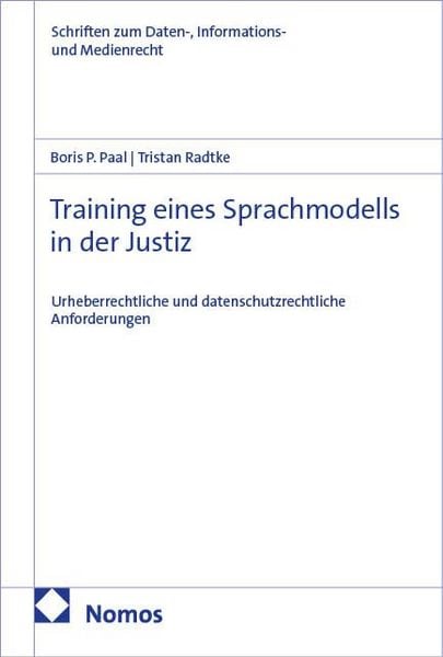 Produktbild: Training eines Sprachmodells in der Justiz