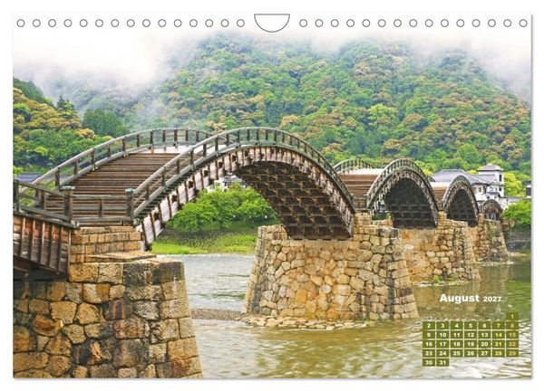 Produktbild: Japan: Entdecken Sie gelebte Tradition und einzigartige Naturwunder (Wandkalender 2027 DIN A4 quer), CALVENDO Monatskalender