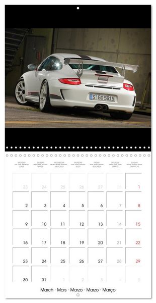 Produktbild: Porsche 911 GT3 RS 4.0 (Wall Calendar 2026 12 &times; 12 Inch) CALVENDO 12 Month Wall Calendar