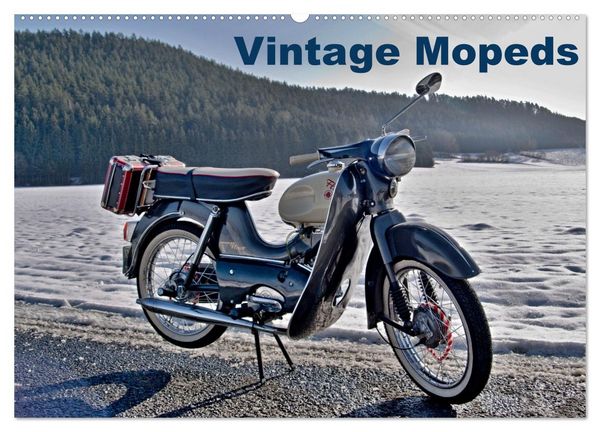 Produktbild: Vintage Mopeds (Wandkalender 2026 DIN A2 quer), CALVENDO Monatskalender