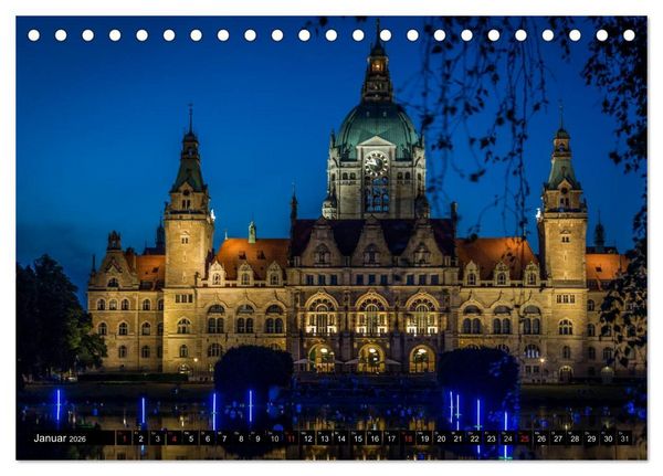 Produktbild: Hannover von seinen sch&ouml;nsten Seiten (Tischkalender 2026 DIN A5 quer), CALVENDO Monatskalender