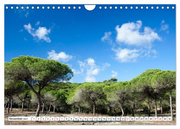 Produktbild: Momente einer Reise - Costa de la Luz (Wandkalender 2027 DIN A4 quer), CALVENDO Monatskalender