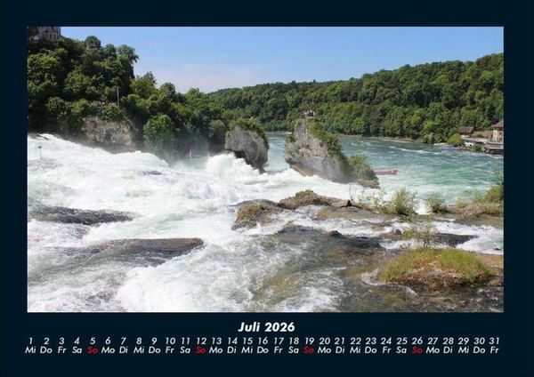 Produktbild: Wasserf&auml;lle 2026 Fotokalender DIN A4