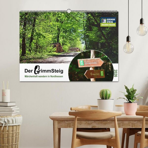 Produktbild: Der Grimmsteig (Wandkalender 2026 DIN A2 quer), CALVENDO Monatskalender