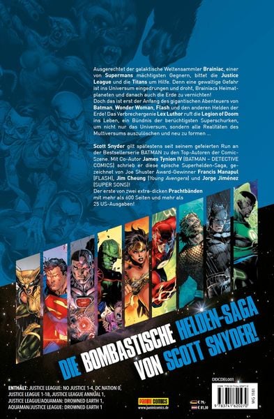 Produktbild: Justice League von Scott Snyder (Deluxe-Edition)