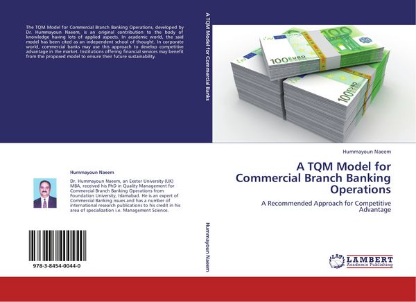 Produktbild: A TQM Model for Commercial Branch Banking Operations