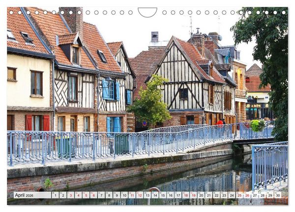 Produktbild: Amiens - geschichtstr&auml;chtig, malerisch, authentisch (Wandkalender 2026 DIN A4 quer), CALVENDO Monatskalender