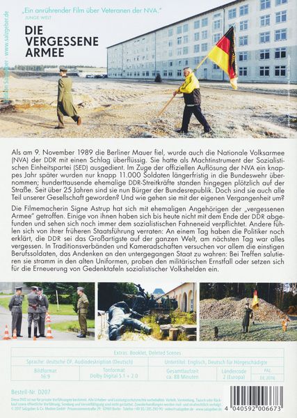Produktbild: Die vergessene Armee