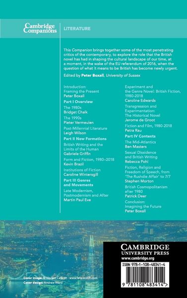 Produktbild: The Cambridge Companion to British Fiction