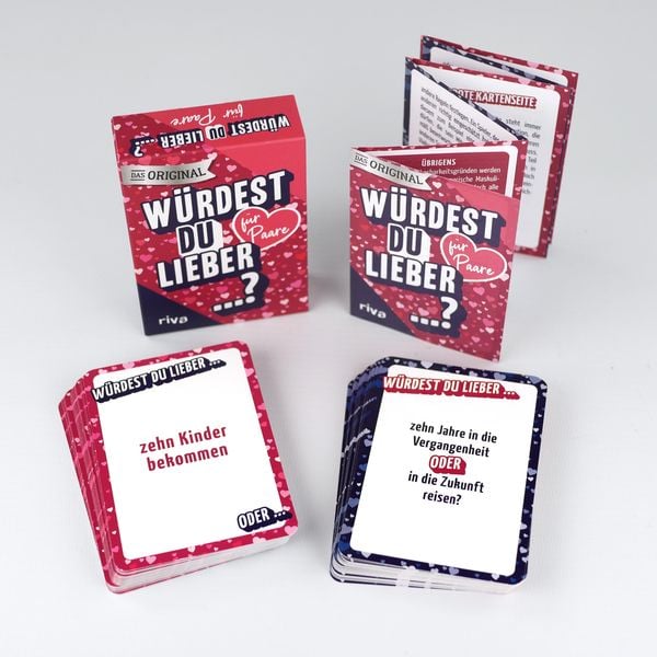 Würdest Du Lieber ...? – Für Paare – Gioco Di Carte Per Coppie, Domande Divertenti E Profonde, Dai 18 Anni, Regalo Per Anniversario E San Valentino - 2