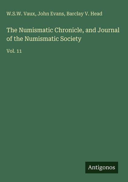 Produktbild: The Numismatic Chronicle, and Journal of the Numismatic Society