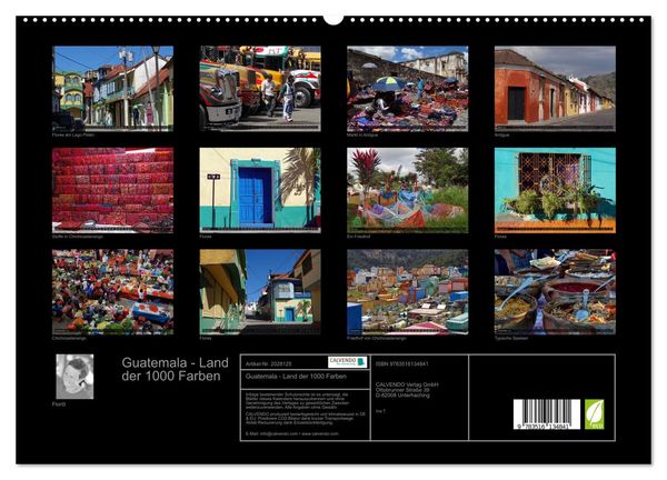 Produktbild: Guatemala - Land der 1000 Farben (hochwertiger Premium Wandkalender 2026 DIN A2 quer), Kunstdruck in Hochglanz