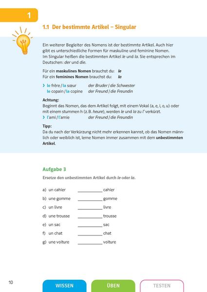 Produktbild: Klett Sicher in Franz&ouml;sisch Grammatik 1./2. Lernjahr