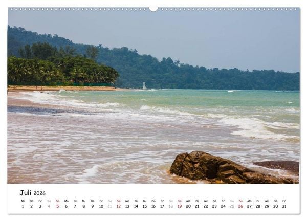 Produktbild: Traumlandschaften Thailands (hochwertiger Premium Wandkalender 2026 DIN A2 quer), Kunstdruck in Hochglanz