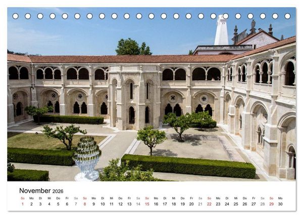 Produktbild: Foto-Momente Portugal (Tischkalender 2026 DIN A5 quer), CALVENDO Monatskalender