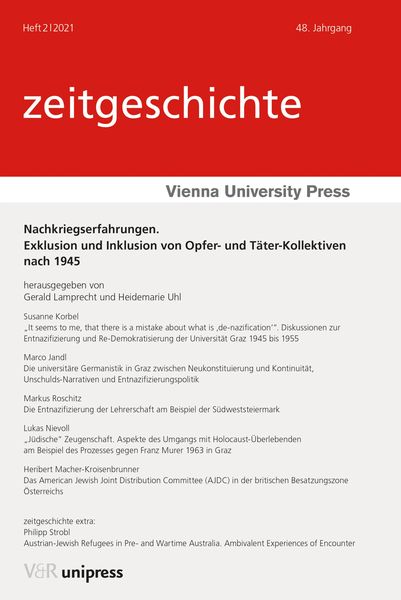 Produktbild: Nachkriegserfahrungen