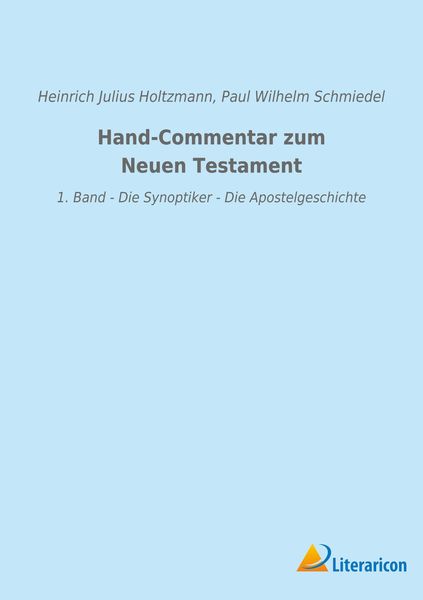 Produktbild: Hand-Commentar zum Neuen Testament