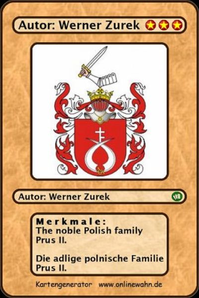 Produktbild: The noble Polish family Prus I Die adlige polnische Familie Prus I.