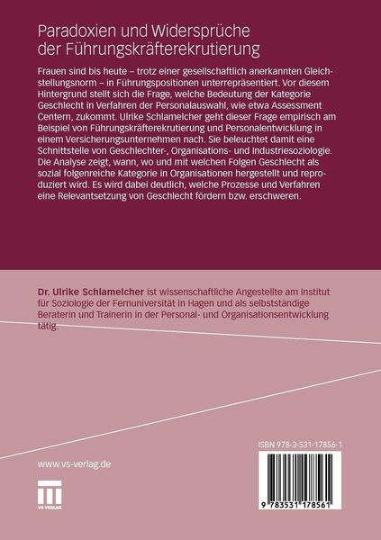 Produktbild: Paradoxien und Widerspr&uuml;che der F&uuml;hrungskr&auml;fterekrutierung