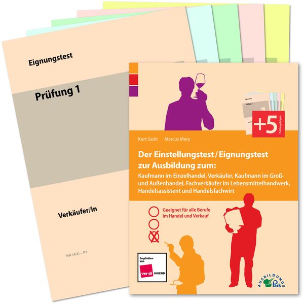 Produktbild: Der Einstellungstest / Eignungstest zur Ausbildung im Handel und Verkauf