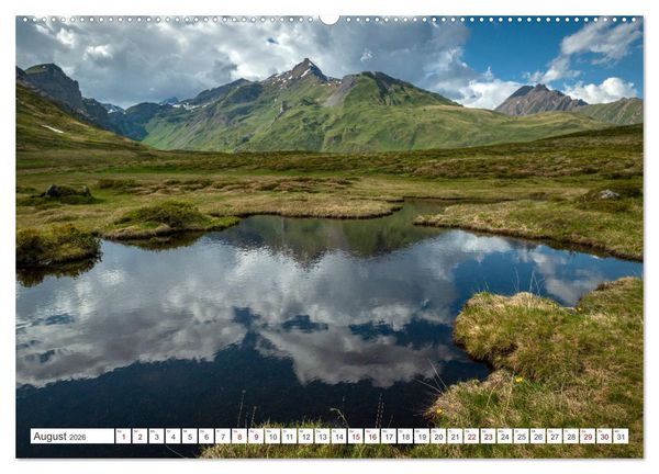 Produktbild: Natur im Aostatal (Wandkalender 2026 DIN A2 quer), CALVENDO Monatskalender