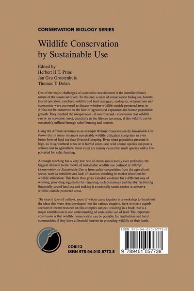 Produktbild: Wildlife Conservation by Sustainable Use