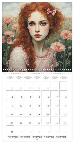 Produktbild: Sual&acute;M, S: Whispering Petals (Wall Calendar 2026 12 &times; 12 Inc