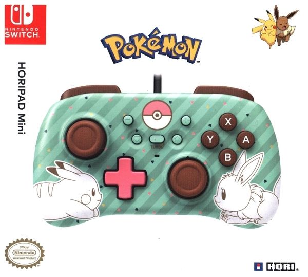Produktbild: NSW Switch Mini Controller Pikachu & Eevee Edition