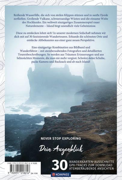 Produktbild: KOMPASS Dein Augenblick Island