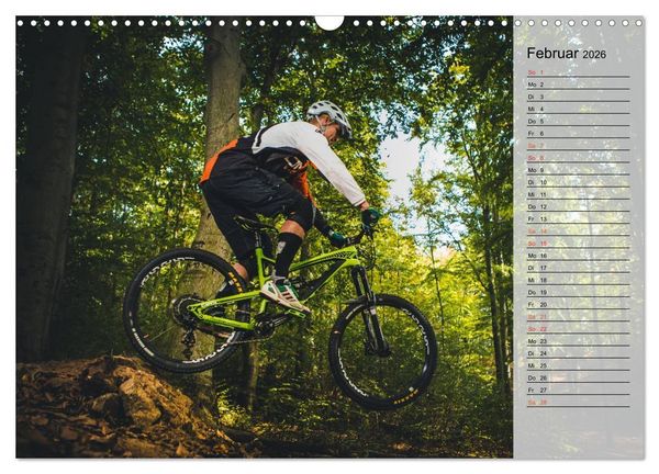 Produktbild: Mountainbike Action (Wandkalender 2026 DIN A3 quer), CALVENDO Monatskalender