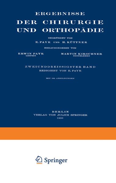 Produktbild: Ergebnisse der Chirurgie und Orthop&auml;die