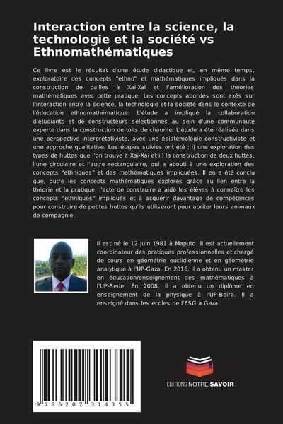 Produktbild: Interaction entre la science, la technologie et la soci&eacute;t&eacute; vs Ethnomath&eacute;matiques