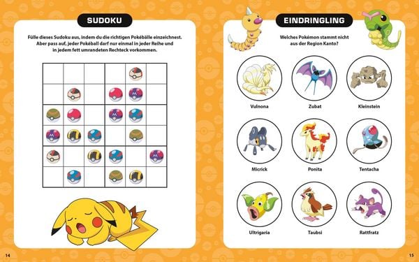 Produktbild: Pok&eacute;mon: Willkommen in den neun Regionen! - Suchen - R&auml;tseln - Ausmalen