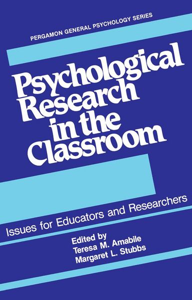 Produktbild: Psychological Research in the Classroom
