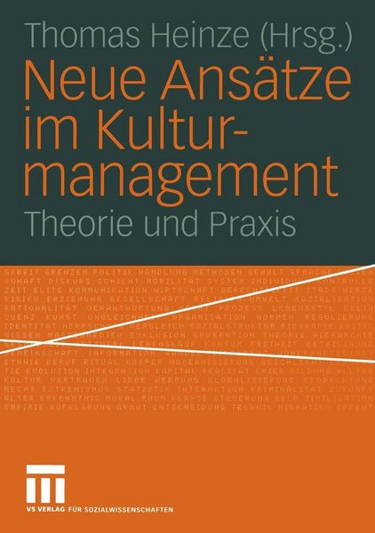 Produktbild: Neue Ans&auml;tze im Kulturmanagement