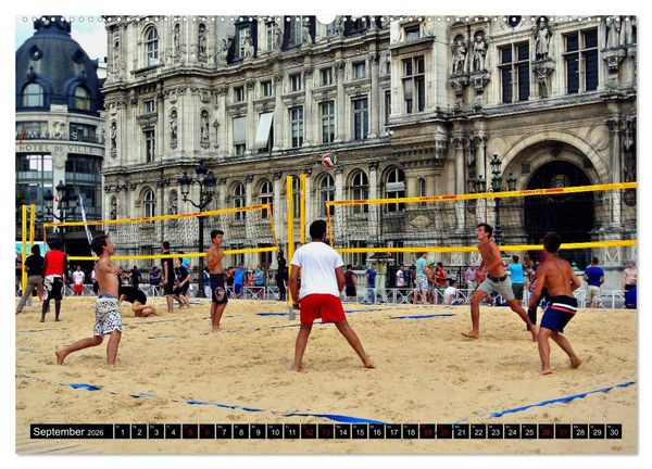 Produktbild: Volleyball Action (hochwertiger Premium Wandkalender 2026 DIN A2 quer), Kunstdruck in Hochglanz