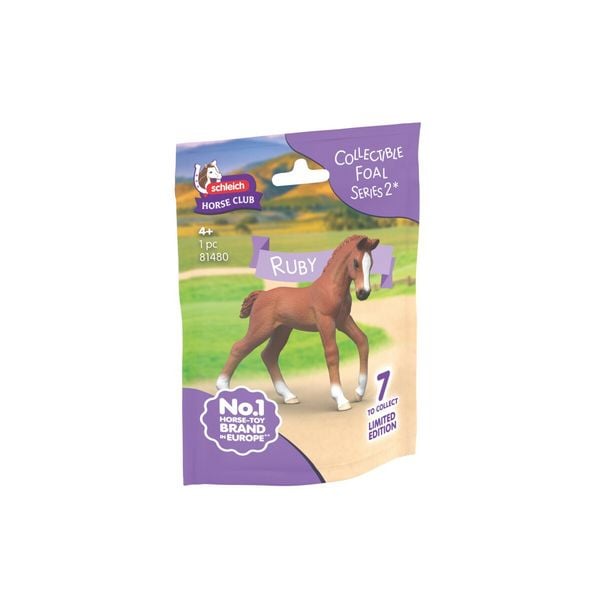 Produktbild: Schleich 81480 - Horse Club, Sammelfohlen Ruby, Tierfigur