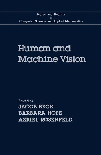 Produktbild: Human and Machine Vision
