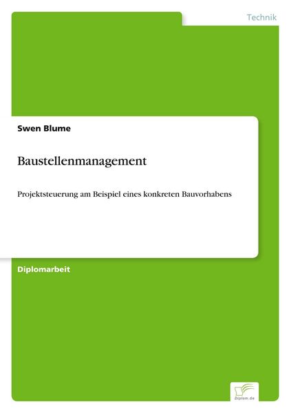 Produktbild: Baustellenmanagement