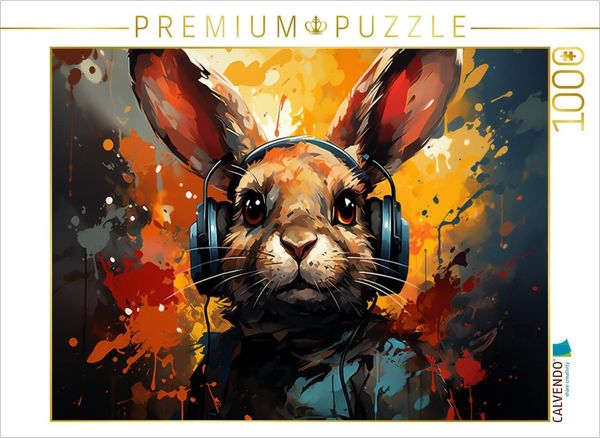 CALVENDO Puzzle Hasenlaute | 1000 Teile Lege-Größe 64x48cm Foto-Puzzle für glückliche Stunden, Sonstige von , Calvendo Puzzle, 4066851555034