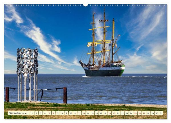 Produktbild: Die malerische Elbe (Wandkalender 2026 DIN A2 quer), CALVENDO Monatskalender