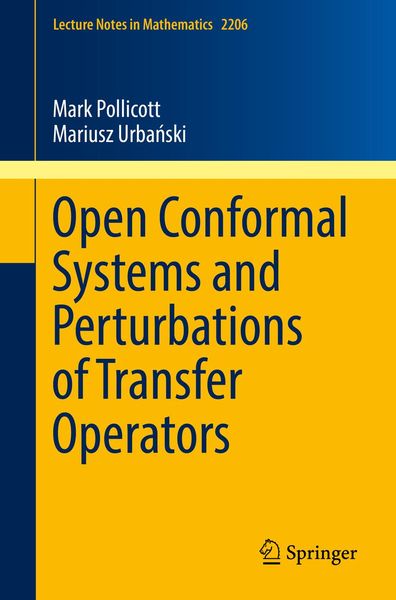 Produktbild: Open Conformal Systems and Perturbations of Transfer Operators