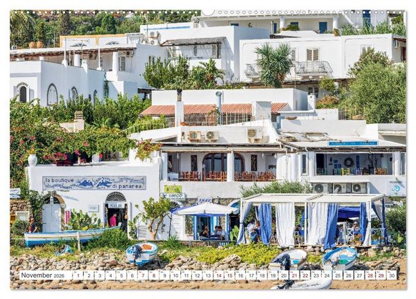 Produktbild: Italien - Inselparadiese von Capri bis Alicudi (hochwertiger Premium Wandkalender 2026 DIN A2 quer), Kunstdruck in Hochglanz