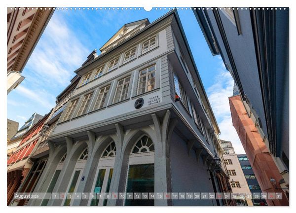 Produktbild: Frankfurts Neue Altstadt (hochwertiger Premium Wandkalender 2026 DIN A2 quer), Kunstdruck in Hochglanz